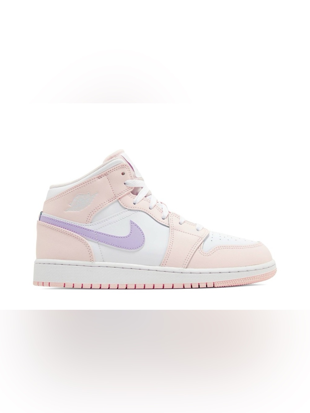 Nike Air Jordan 1 Mid Pink Wash Kids' Sz 3.5